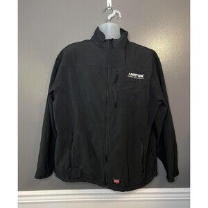Red Kap Jacket Mens XL Black AMETEK Specialty Metal Products Softshell Workwear